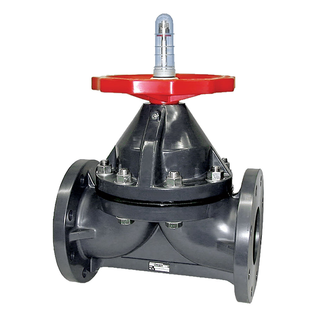 A relevant stock photo of diaphragm valve in a typical setting.