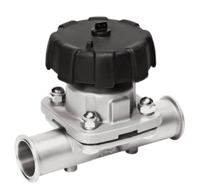 A relevant stock photo of diaphragm valve in a typical setting.
