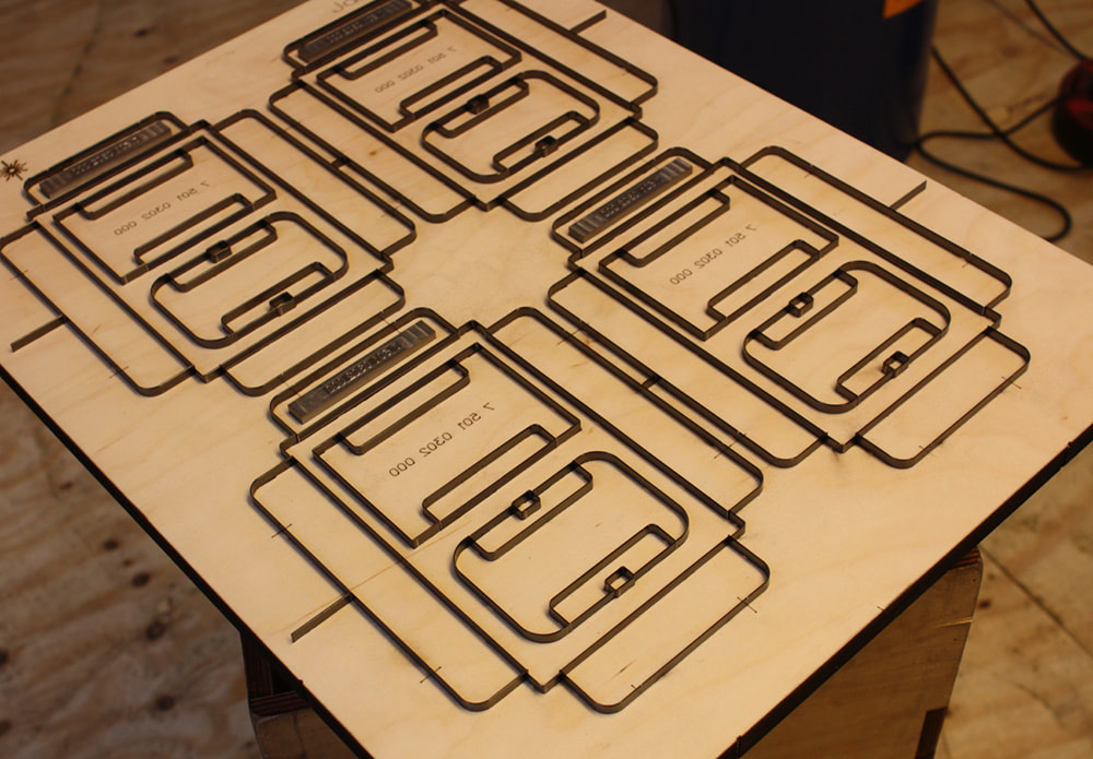A relevant stock photo of die cutting in a typical setting.