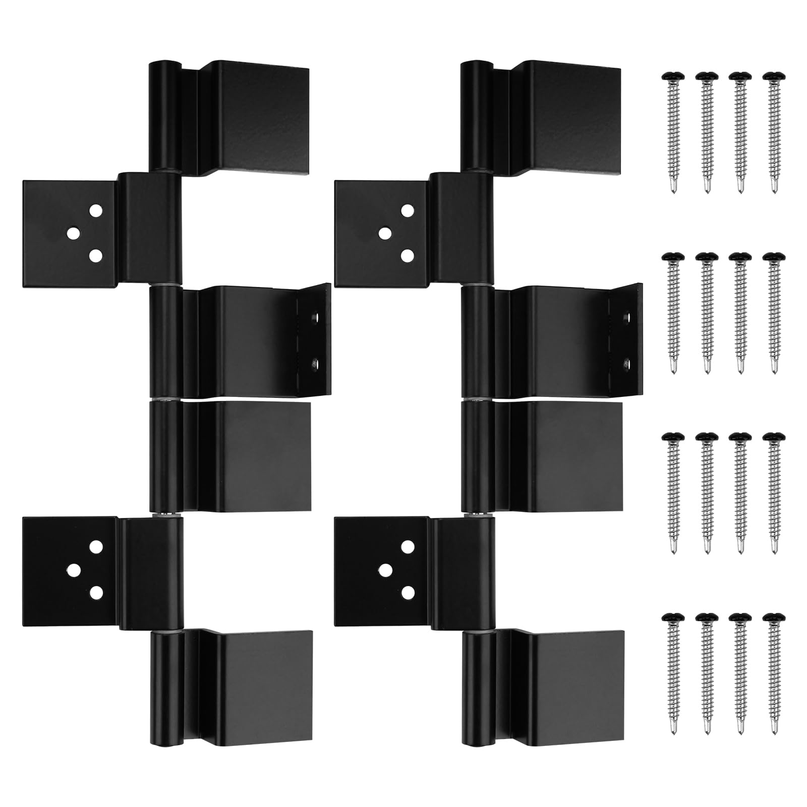 A relevant stock photo of door hinge parts in a typical setting.