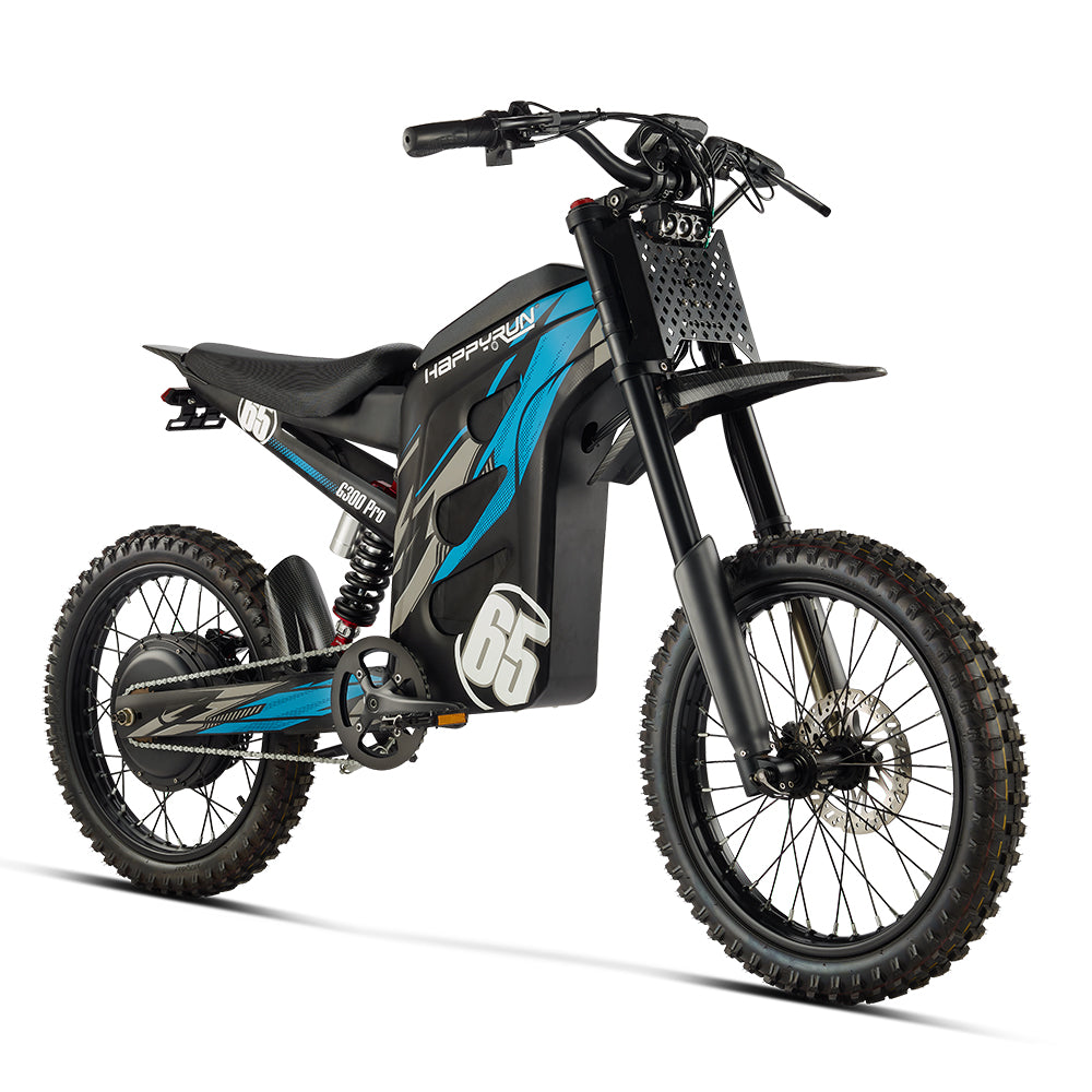 A relevant stock photo of electric dirtbike in a typical setting.