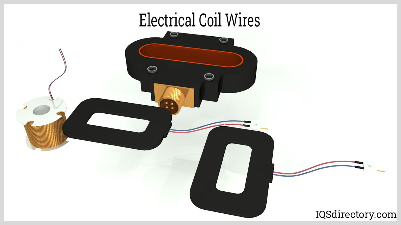A relevant stock photo of electrical coil in a typical setting.