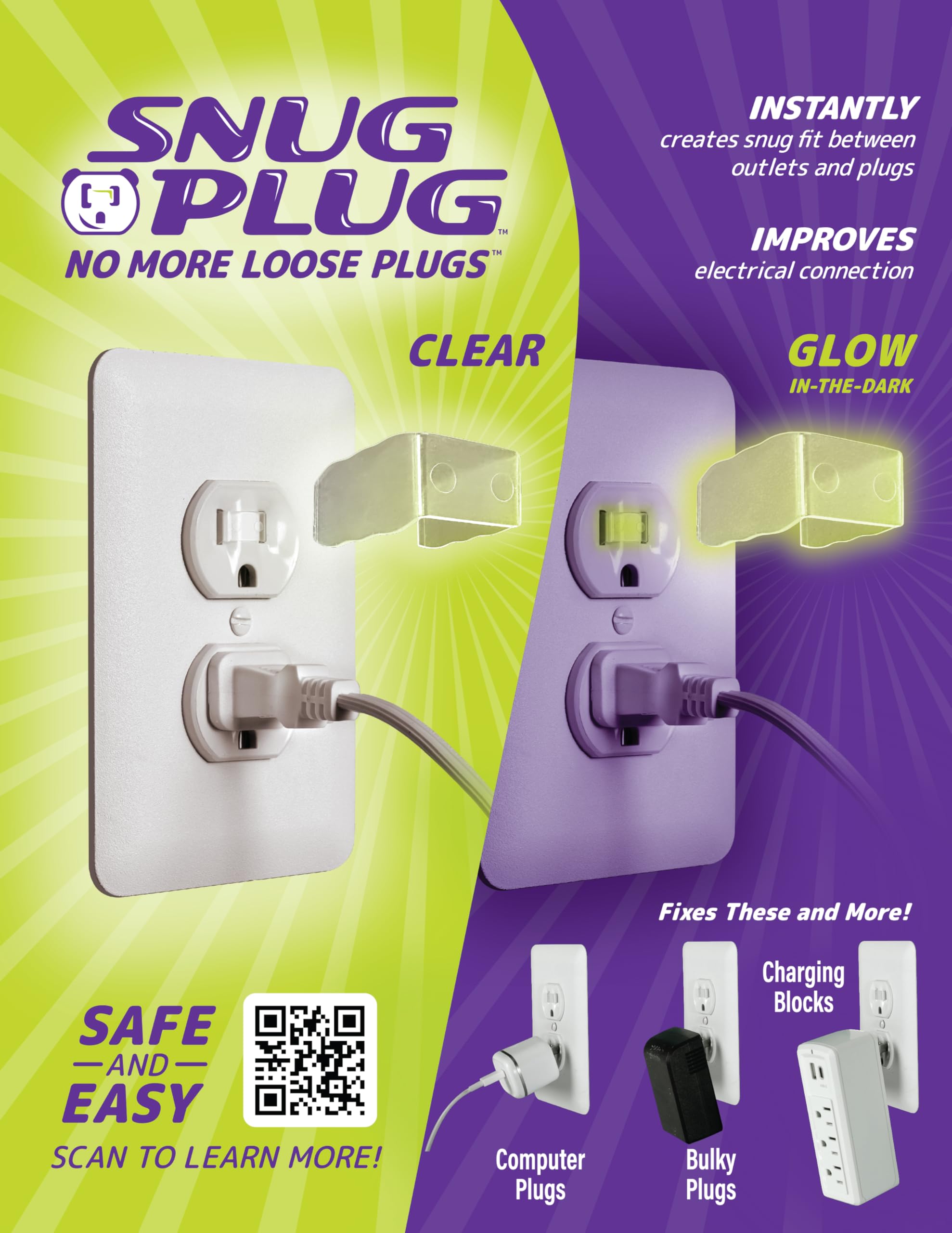 A relevant stock photo of electrical plugs in a typical setting.