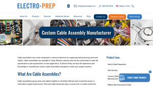 Electro-Prep - Custom Cable Assemblies