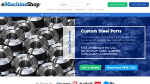 eMachineShop - Custom Steel Parts Fabrication