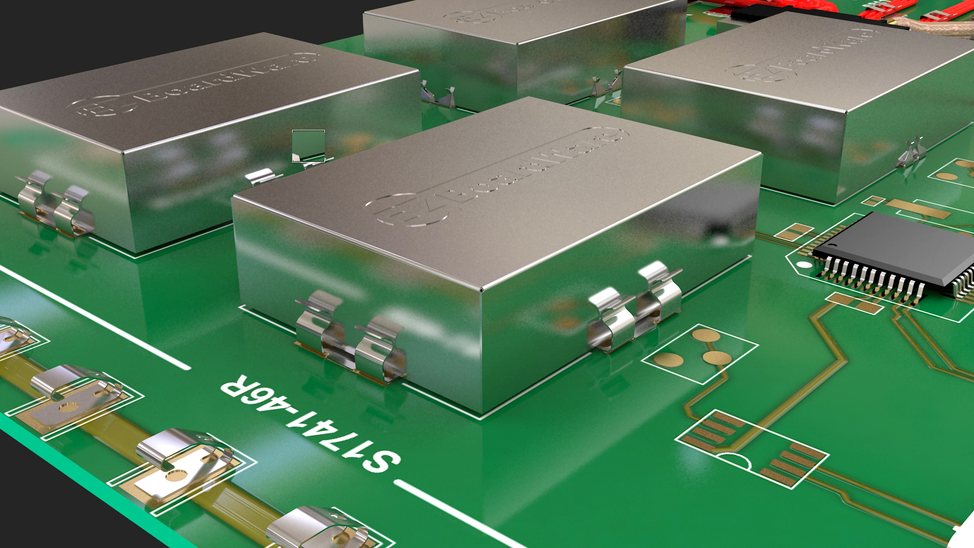 A relevant stock photo of emi emc shielding materials in a typical setting.
