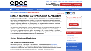 Epec Engineered Technologies - Custom Cable Solutions