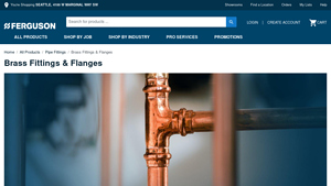 Ferguson - Brass Fittings & Flanges