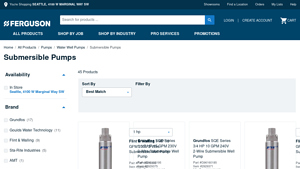 Ferguson - Submersible Pumps