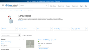 Fisher Scientific - Spray Bottles