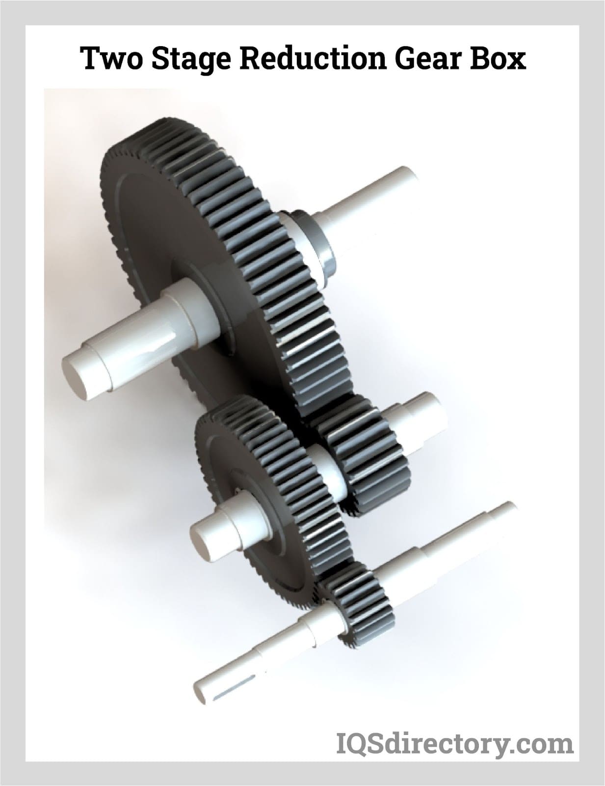 A relevant stock photo of gear reducers in a typical setting.