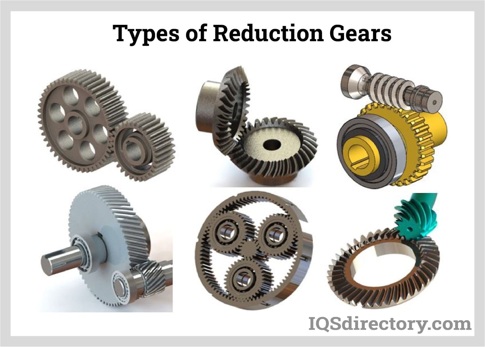 A relevant stock photo of gear reductions in a typical setting.