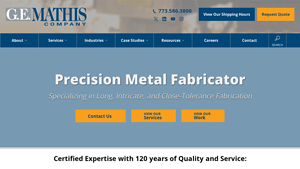 G.E. Mathis Company - Precision Metal Fabrication