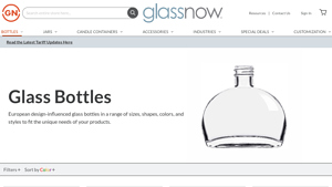 Glassnow - European-Inspired Glass Bottles