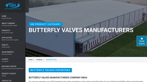 GM Engineering - Butterfly Valves