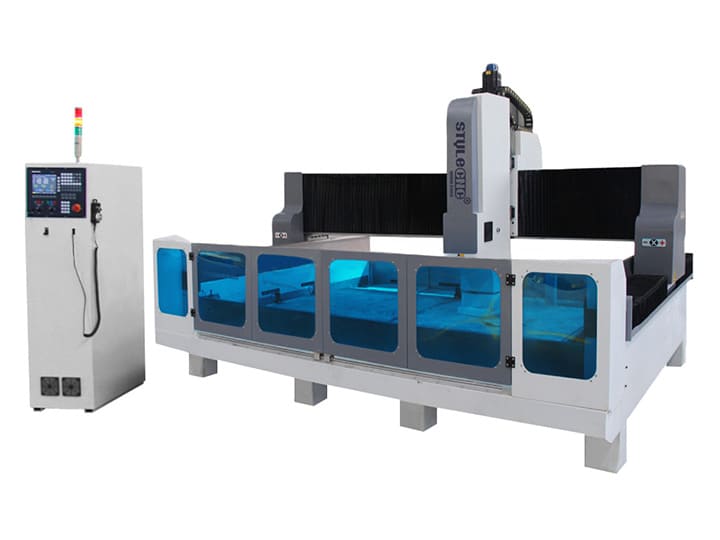 Illustrative example of granite cnc machine from Google Search