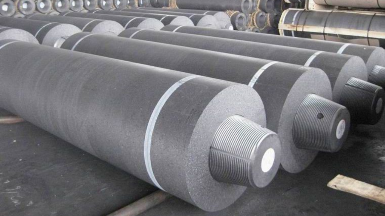 A relevant stock photo of graphite electrode in a typical setting.
