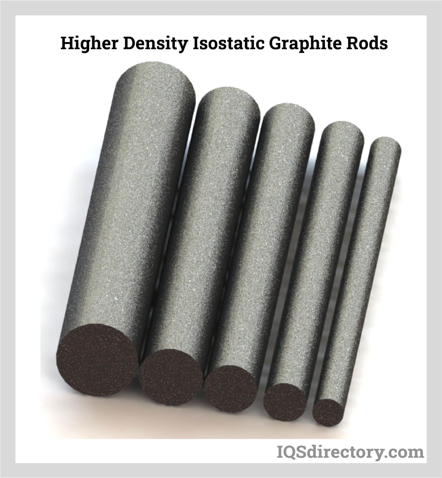 A relevant stock photo of graphite rod in a typical setting.
