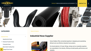 Hanna Rubber Company - Industrial Hoses