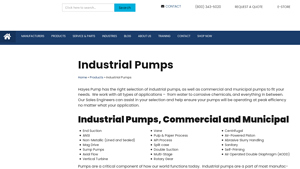 Hayes Pump - Industrial Pumps