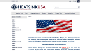 HeatsinkUSA - Aluminum Heatsinks