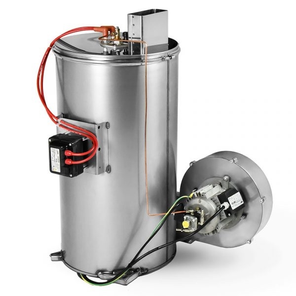 A relevant stock photo of high pressure boiler in a typical setting.