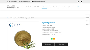 HSF Biotech - Hydroxytyrosol Polyphenol