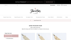 I Love Slavic Hair - Russian Hair Extensions