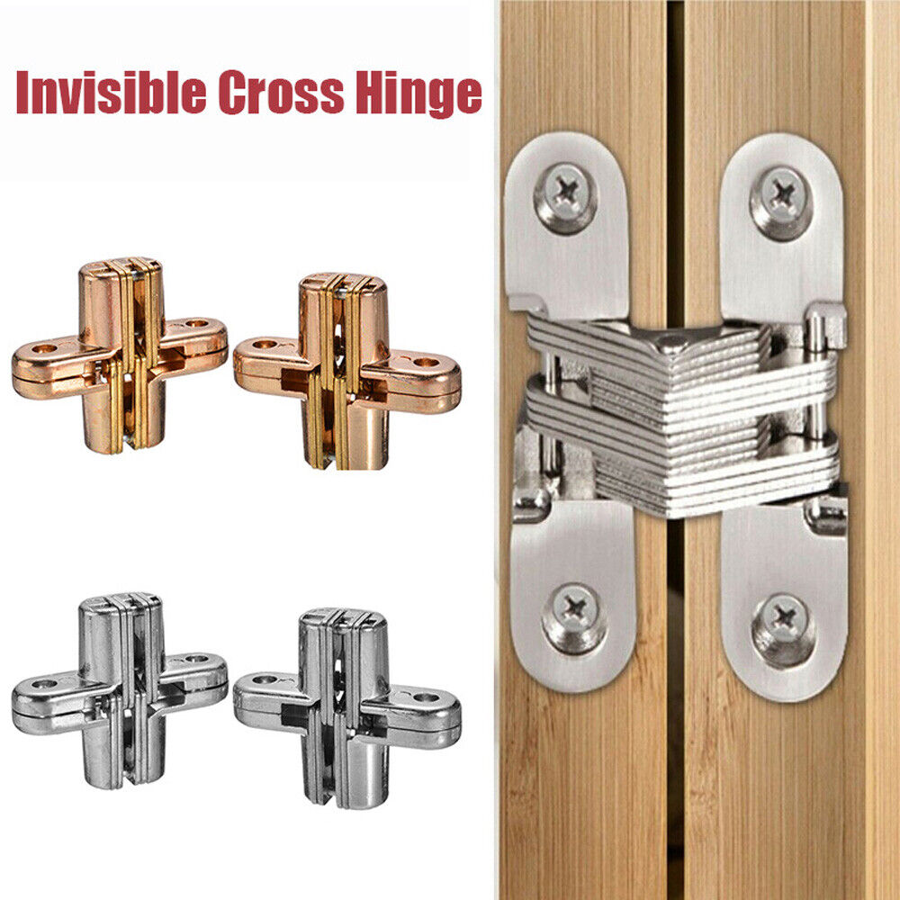 A relevant stock photo of invisible cabinet hinges in a typical setting.