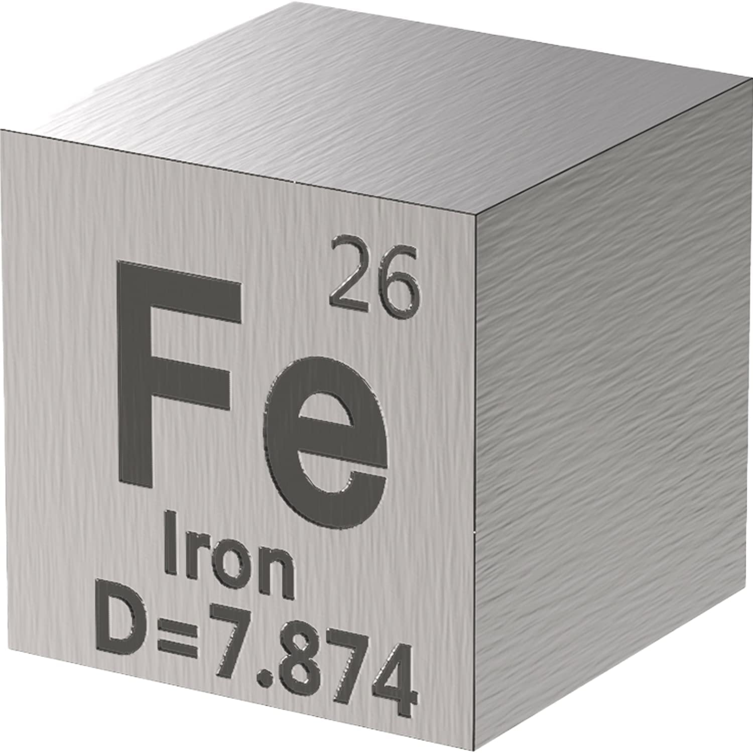 A relevant stock photo of iron periodic table in a typical setting.