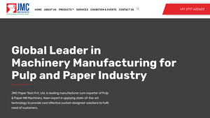JMC Papertech - Pulp and Paper Machinery
