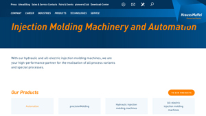 KraussMaffei - Injection Molding Machinery