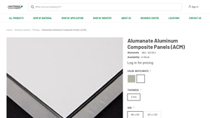 Laird Plastics - Alumanate Ameracore Aluminum Composite Panels