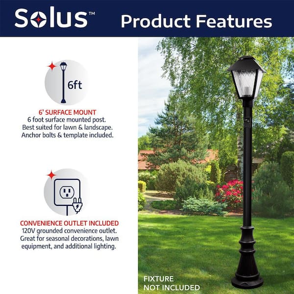 A relevant stock photo of lamp post in a typical setting.