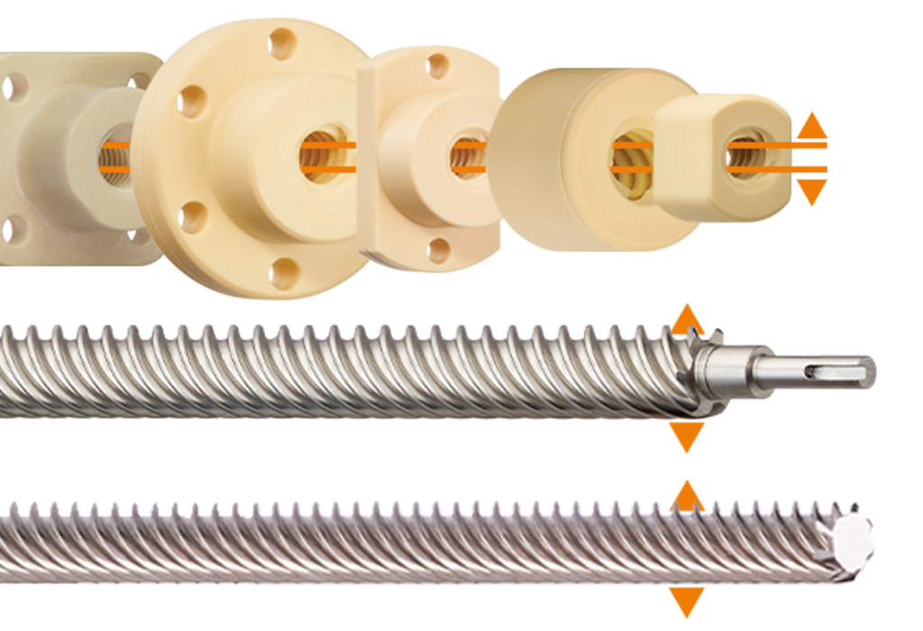 A relevant stock photo of lead screw in a typical setting.