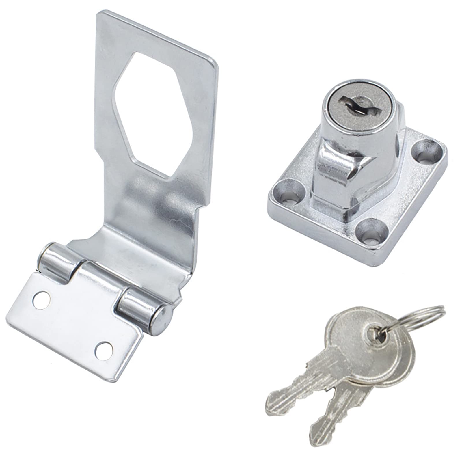 A relevant stock photo of locks and latches in a typical setting.