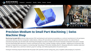 Machining Concepts - High-Precision CNC Machined Parts