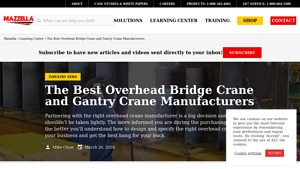 Demag Cranes - Overhead Cranes and Components