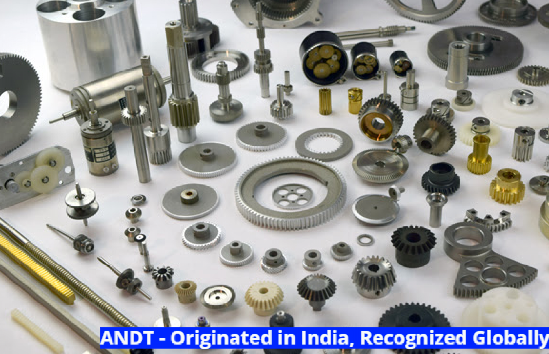 A relevant stock photo of mechanical parts in a typical setting.