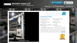 Mechatro Cranes - EOT Crane & Hoists