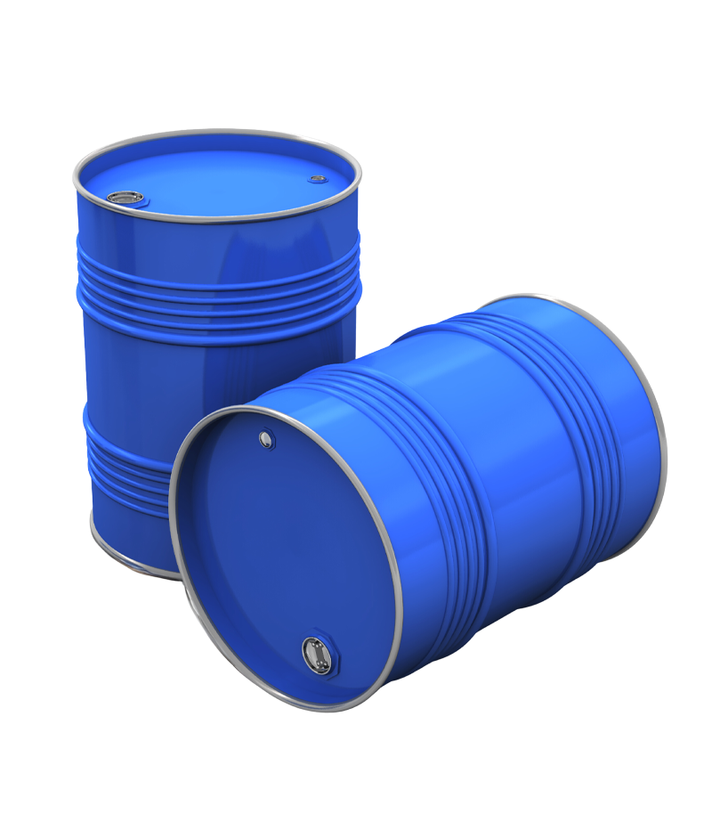 A relevant stock photo of metal barrel in a typical setting.