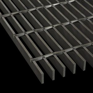 A relevant stock photo of metal grate in a typical setting.