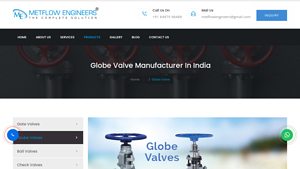 Metflow Engineers - Globe Valves