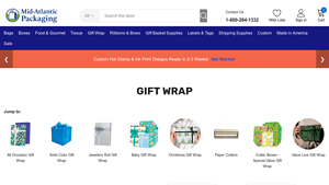 Mid Atlantic Packaging - Wholesale Gift Wrap & Ribbons