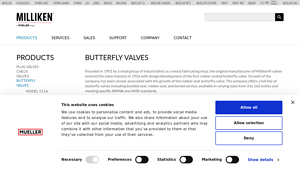 Milliken Valve - Butterfly Valves