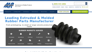 Minor Rubber Company - Molded Rubber Parts