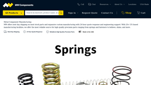 MW Components - Custom Springs