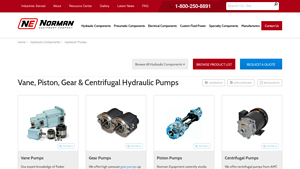Norman Equipment - Hydraulic Pumps