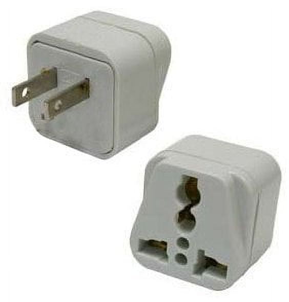 A relevant stock photo of north america electrical plug in a typical setting.