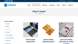 Notebook Suppliers - Custom Journals & Diaries